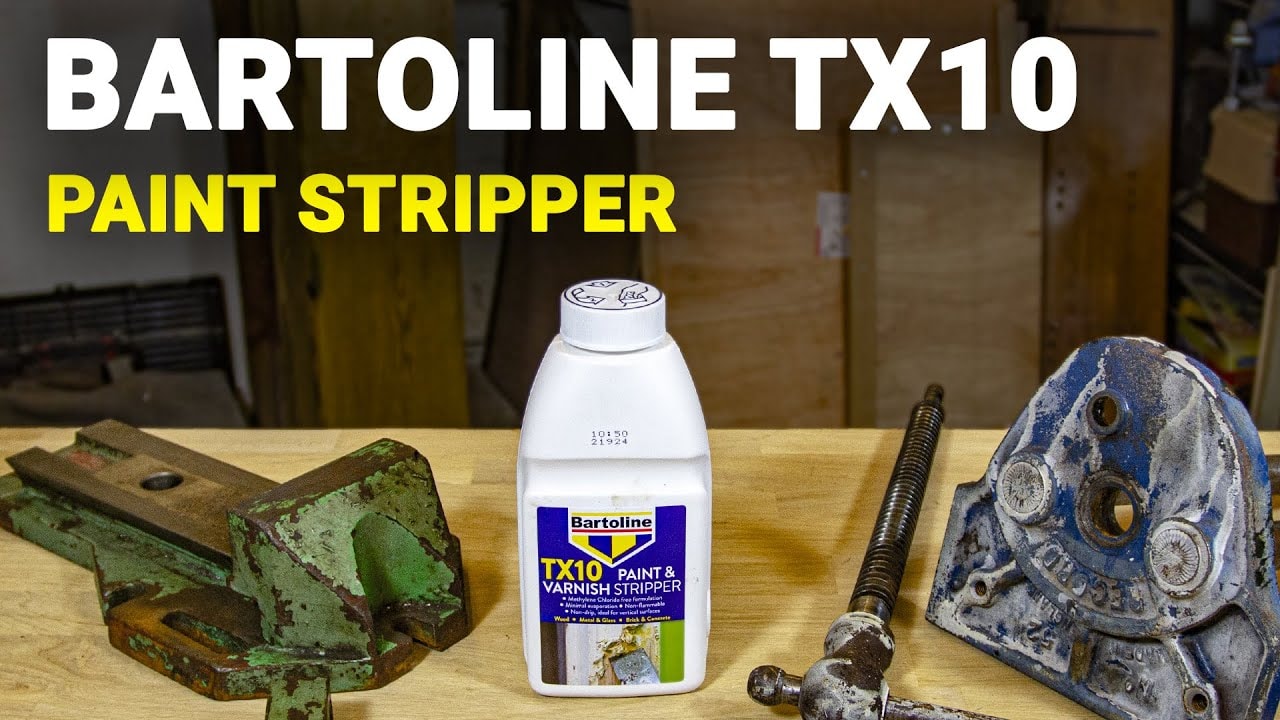Bartoline TX10 Review: Stripping Paint from Old Metal Vices